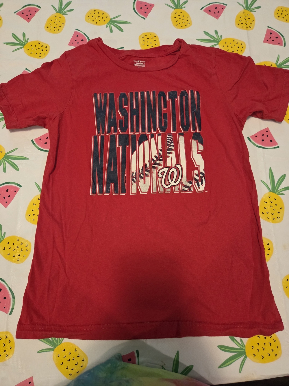 Genuine Merchandise Red Washington Nationals Kids Tee